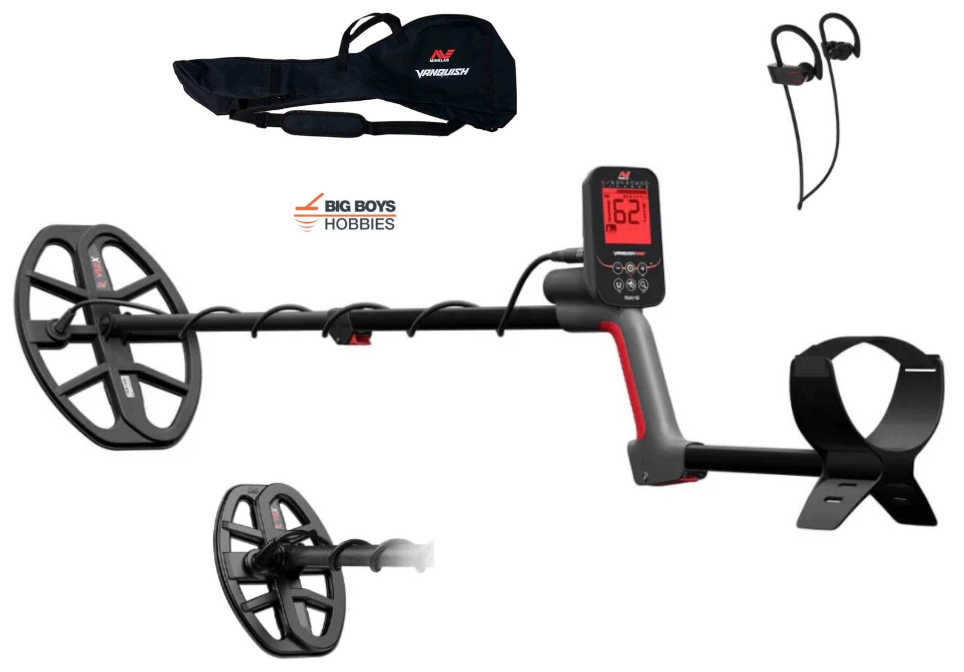 Minelab VANQUISH 560 Pro-Pack Metal Detector - Free Minelab Carry