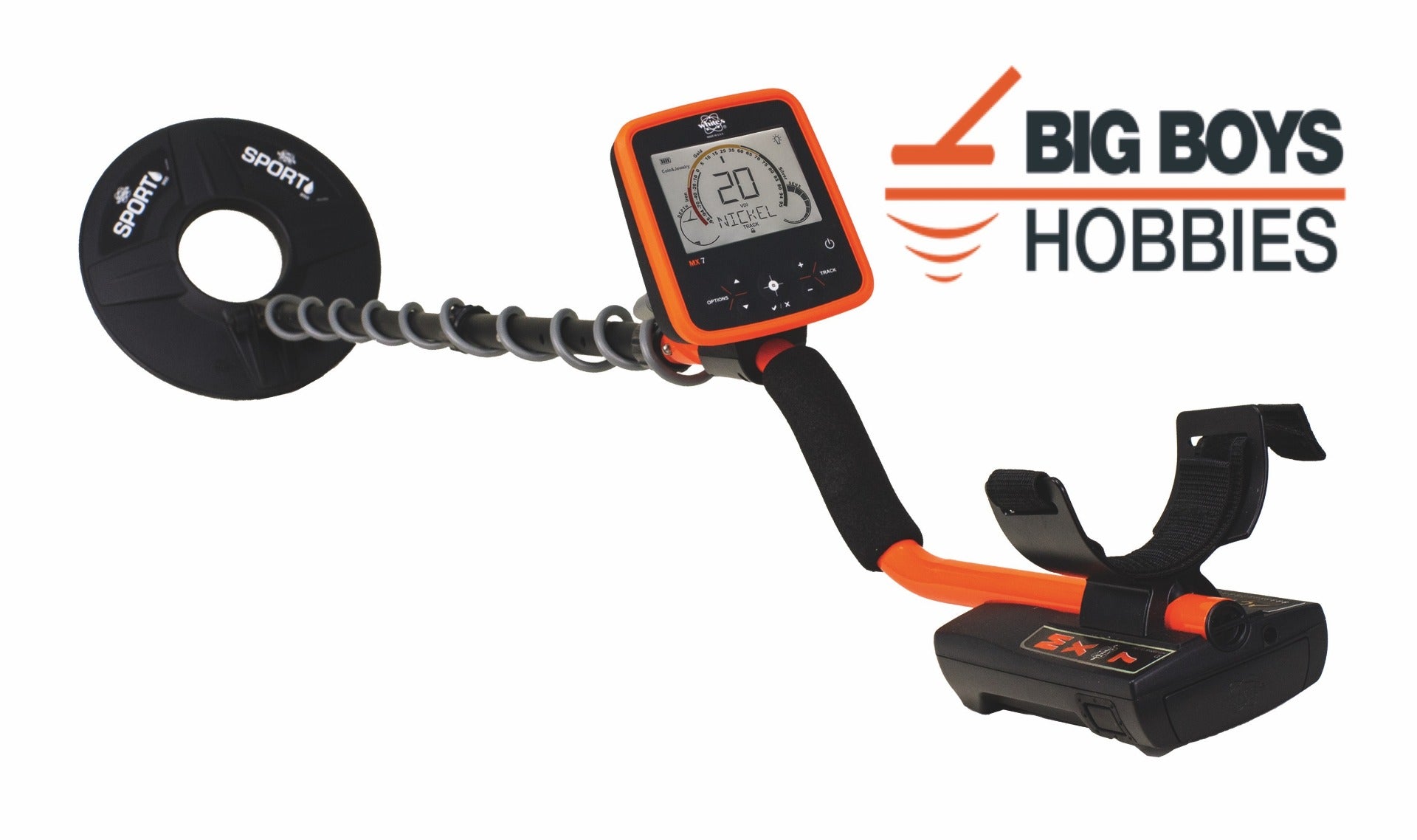Whites MX7 Metal Detector – Big Boys Hobbies Metal Detectors