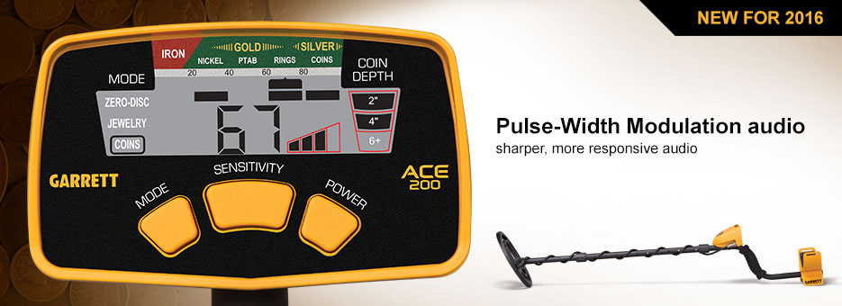 Garrett Ace 200 Metal Detector