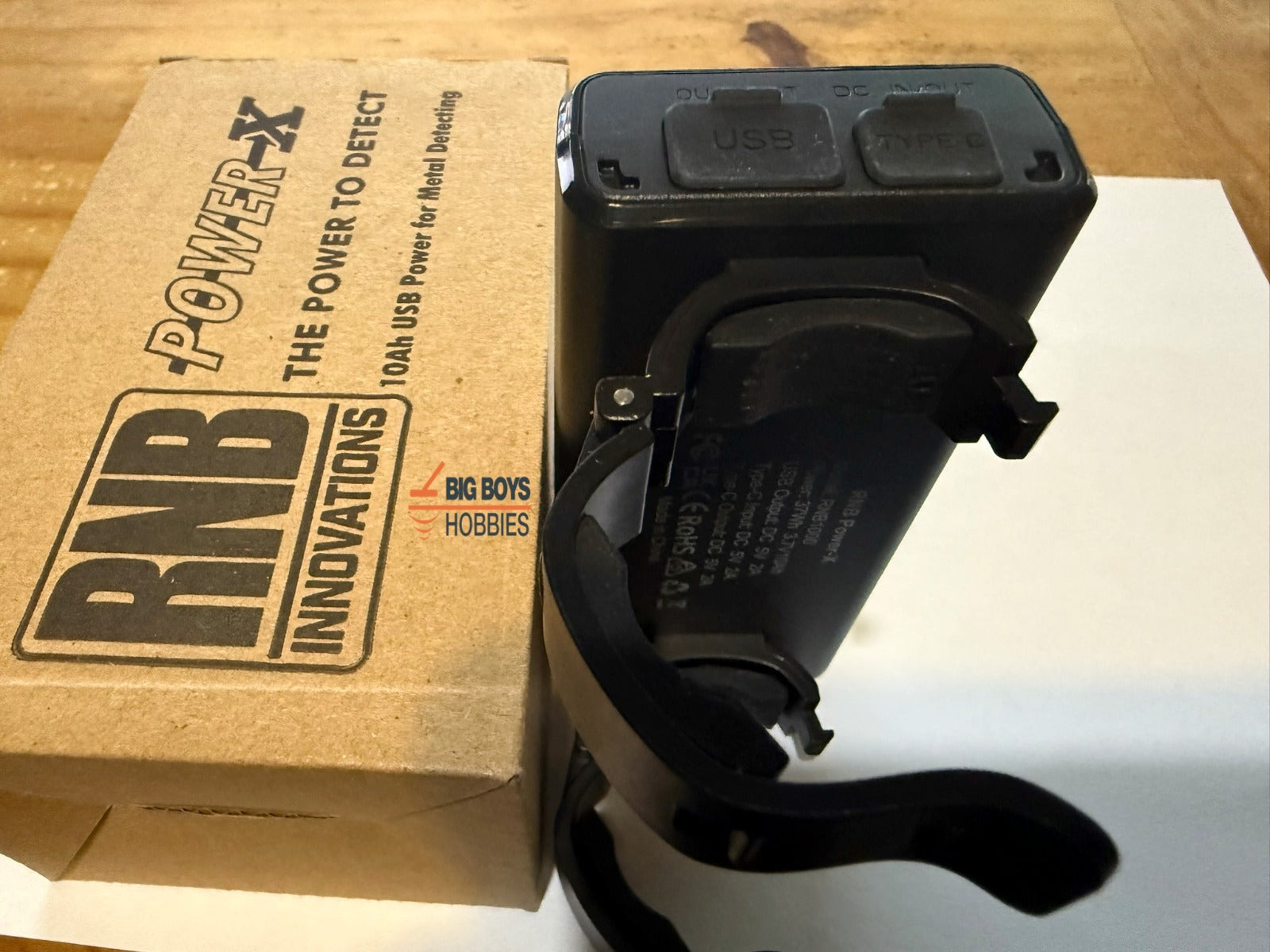 RNB POWER-X USB Power Pack for Minelab Manticore / Equinox (New Version)