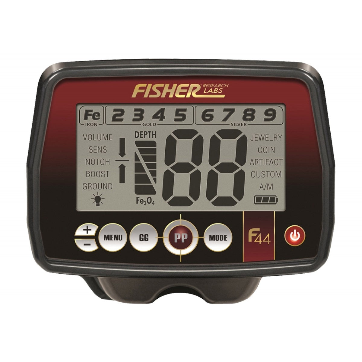 Fisher F44 Metal Detector - Weatherproof!