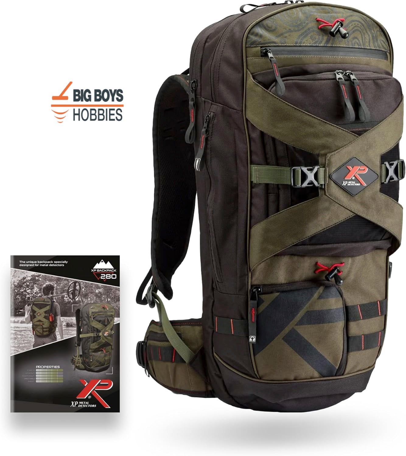 XP 280 Backpack Rucksack – Big Boys Hobbies Metal Detectors