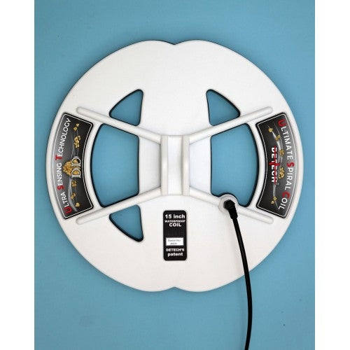 Detech 15" DD Ultra Sensing Design Search Coil for Minelab GPX