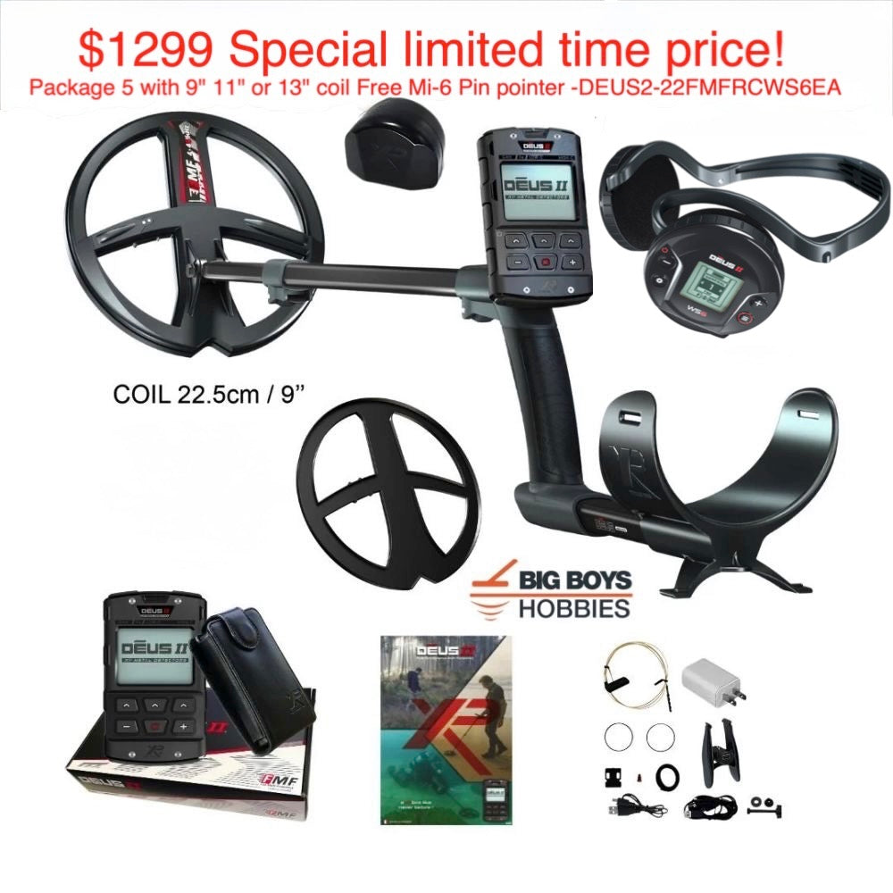 XP DEUS II -  Free Shipping no Tax.