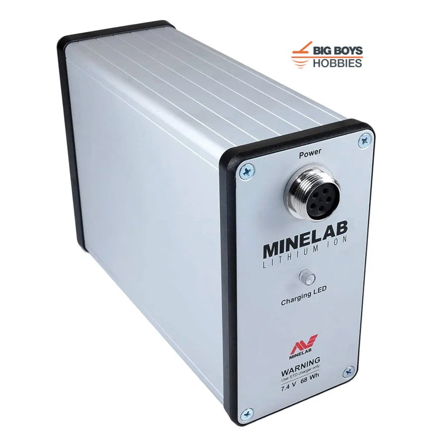 Minelab lithium-ion battery with built-in amplifier for GPX 4000 4500 4800 and 5000