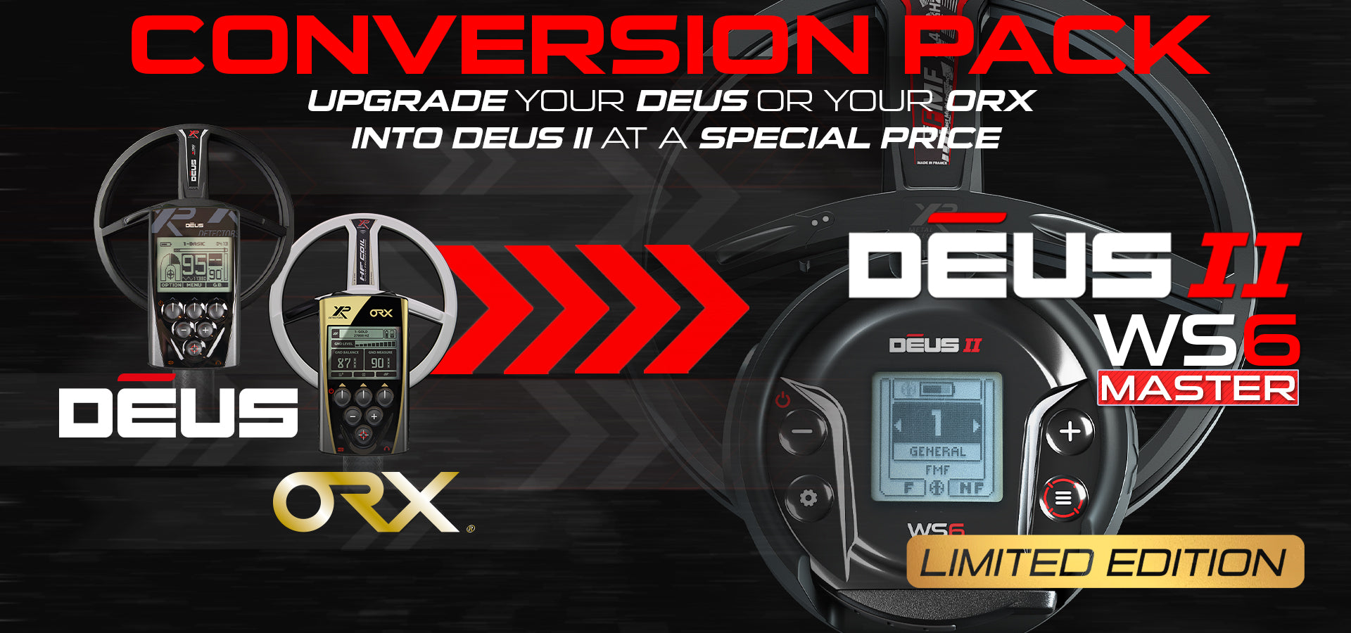 XP DEUS II Conversion Pack