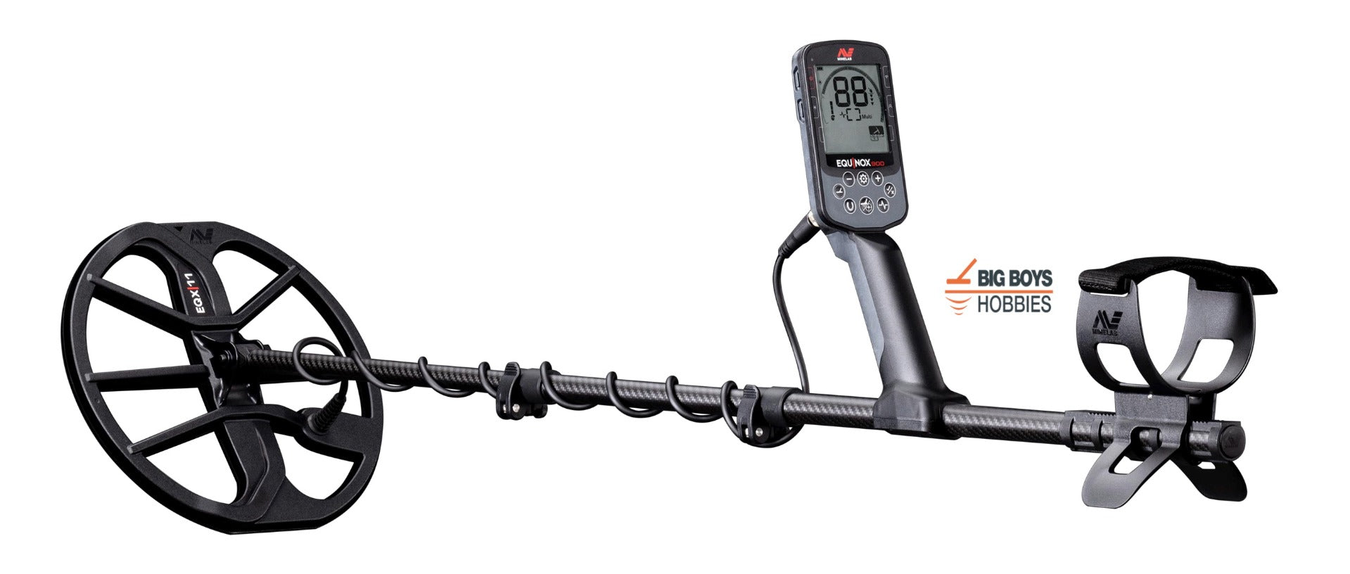 Minelab Equinox 900 with 11″ and 6″ Coils- Free Shipping No Tax!