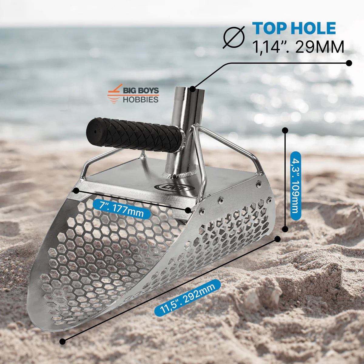 CKG 11x7 Sand Scoop