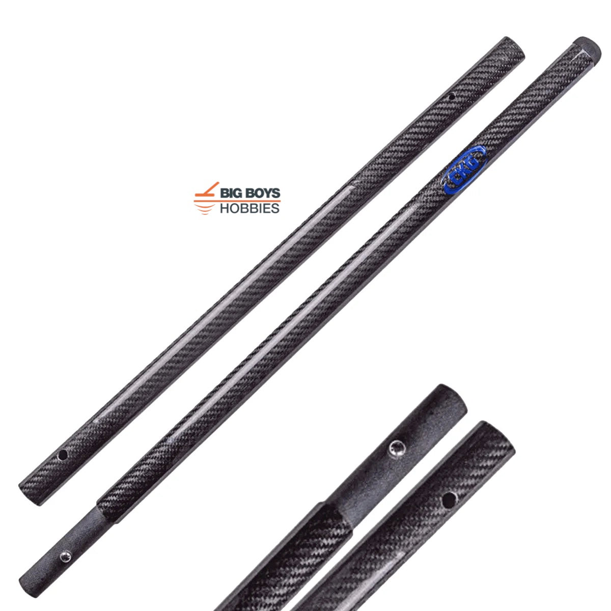 CKG Carbon Fiber Travel Sand Scoop Handle – Black or Blue