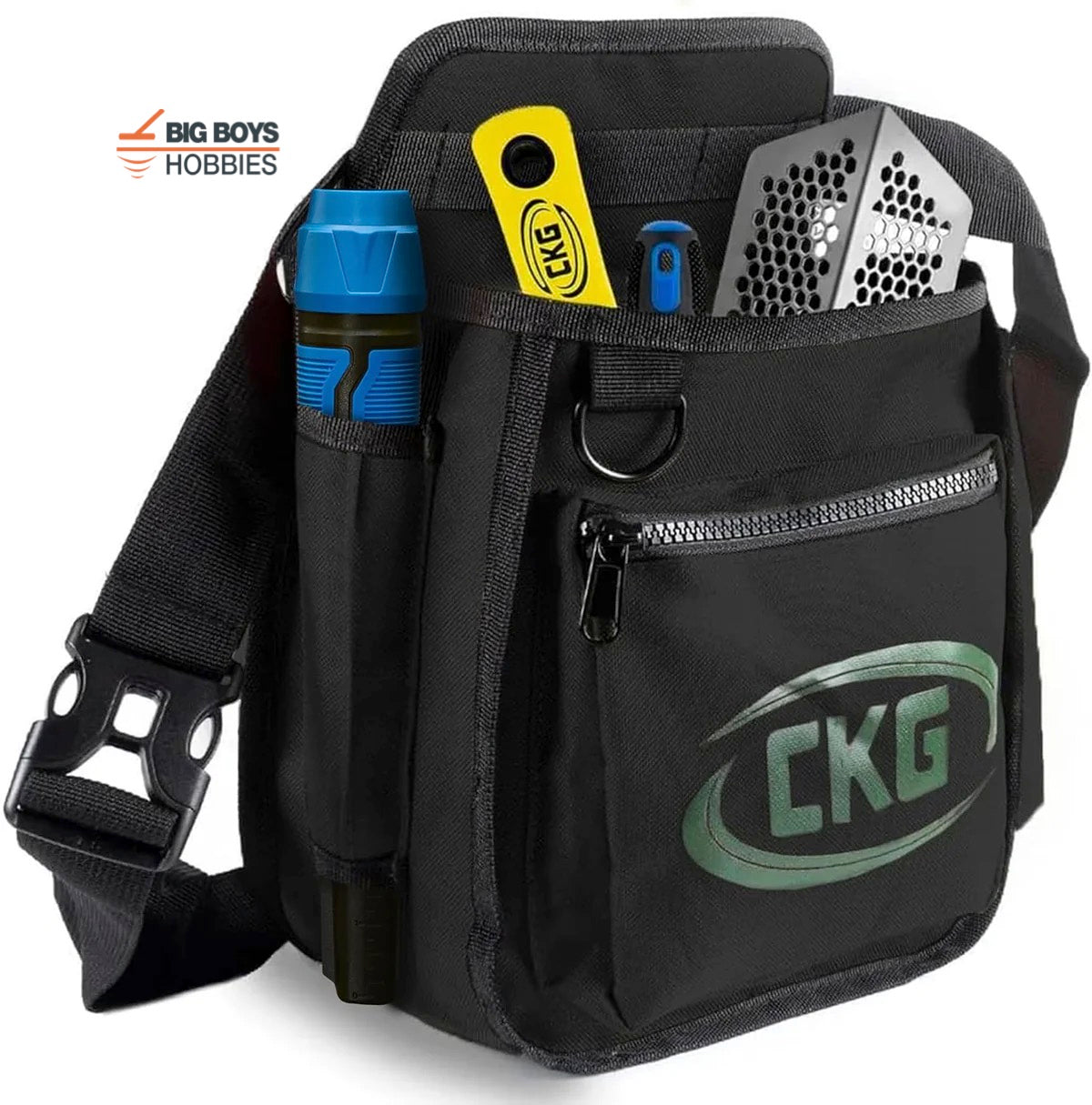 CKG Metal Detecting Bag Waist Digger Pouch for Pinpointer