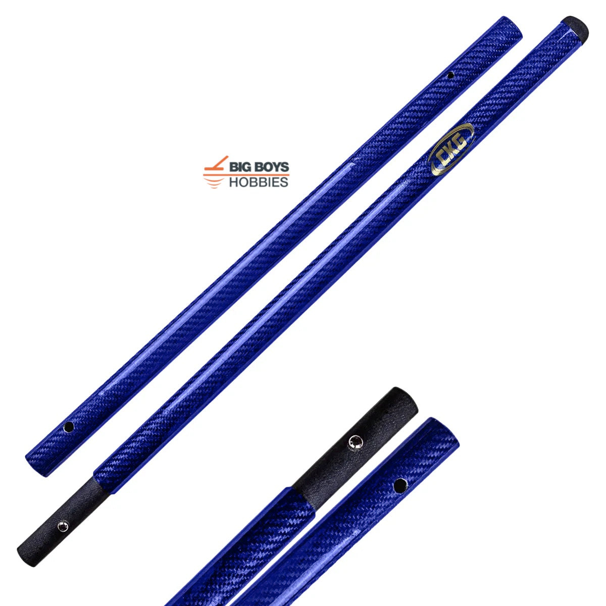 CKG Carbon Fiber Travel Sand Scoop Handle – Black or Blue