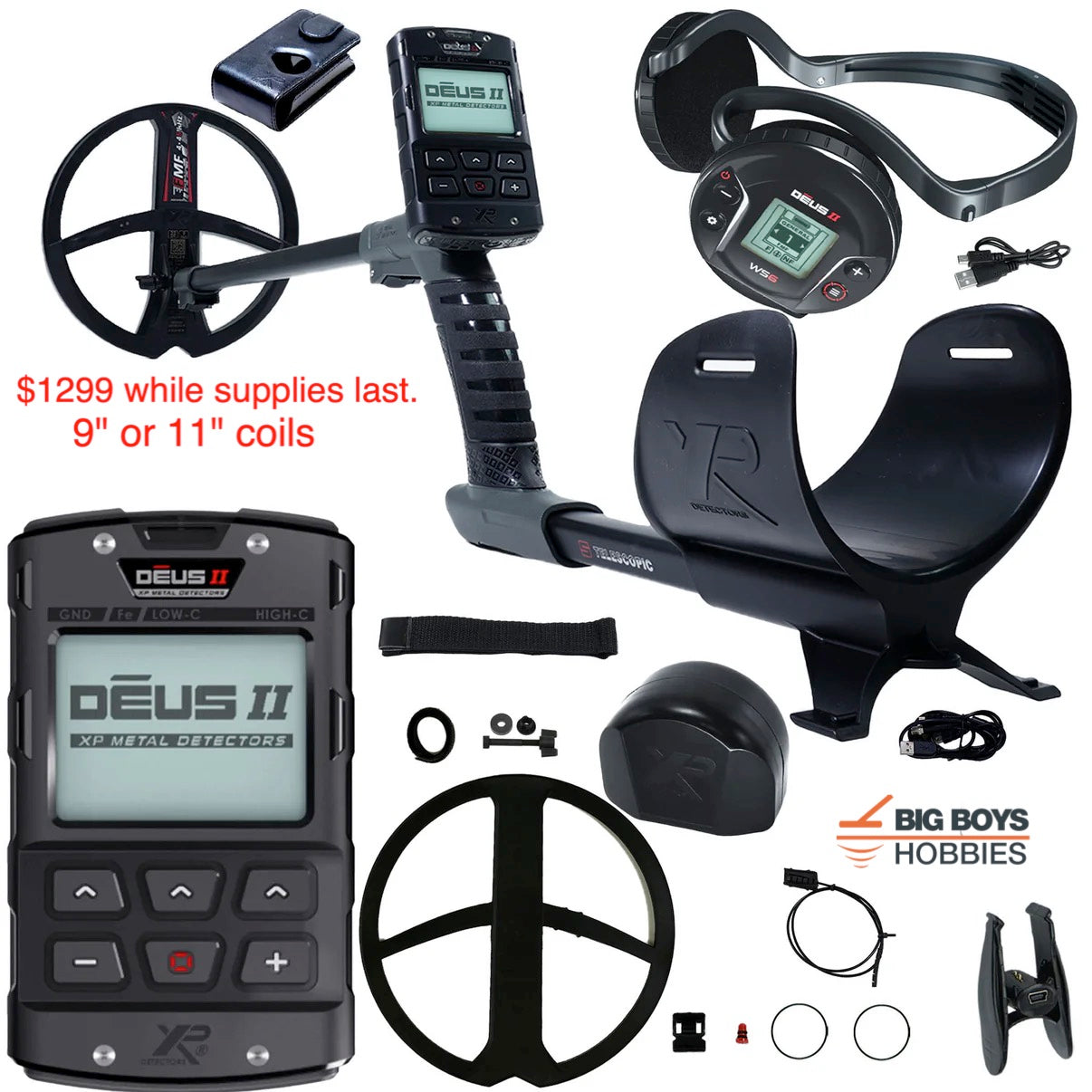 XP DEUS II -  Free Shipping No Tax.