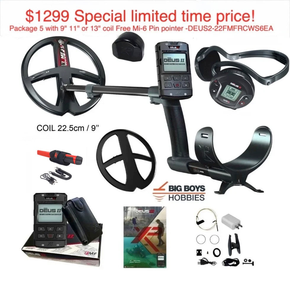 XP DEUS II -  Free Shipping no Tax.