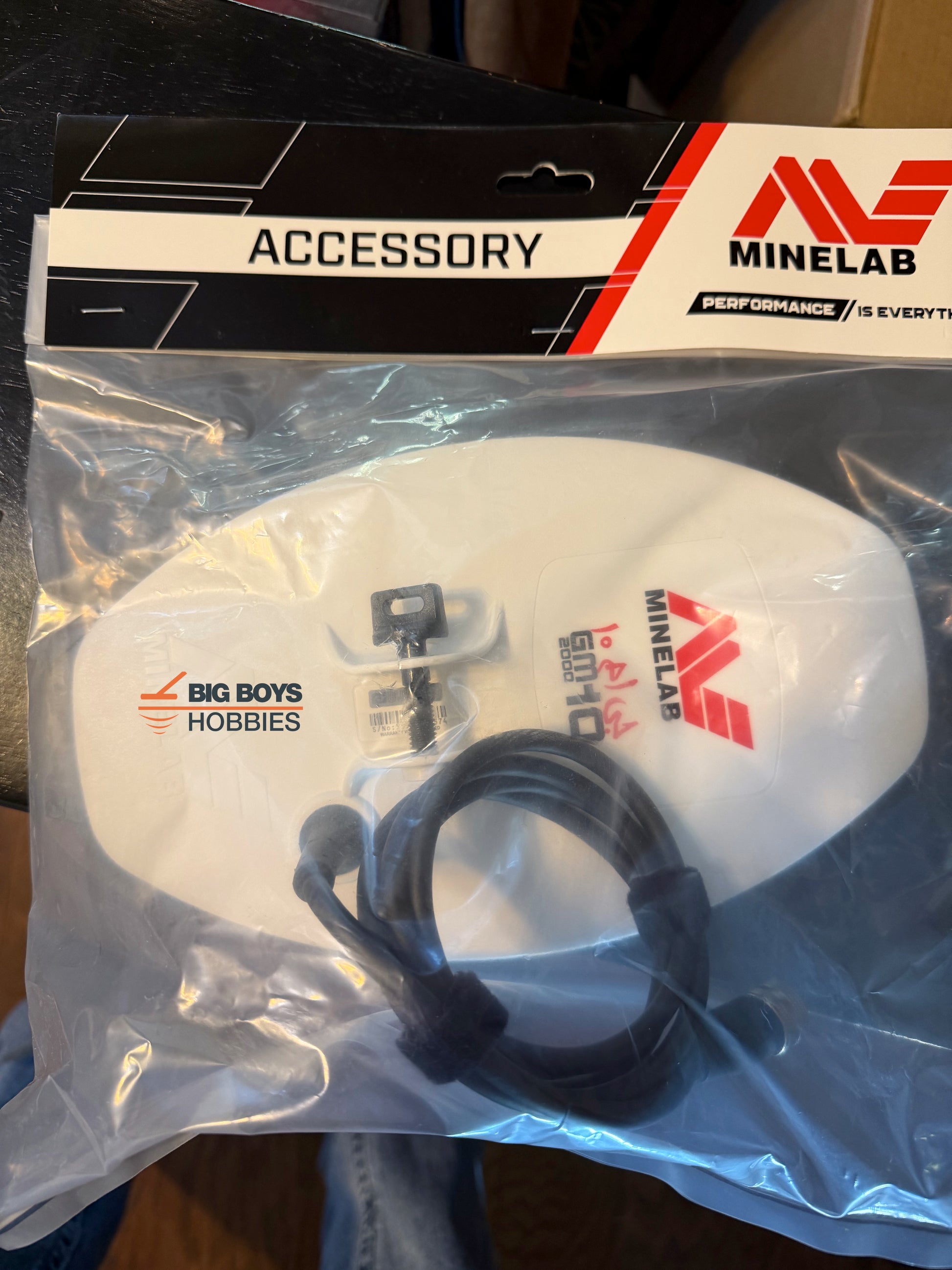 Minelab GM10 10 inch search coil for Gold Monster 2000 3011-0527
