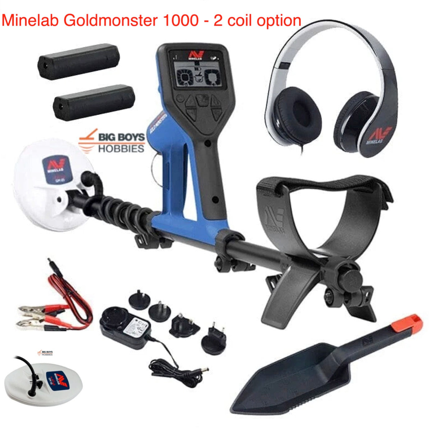 Minelab Gold Monster 1000 - 2 coil package
