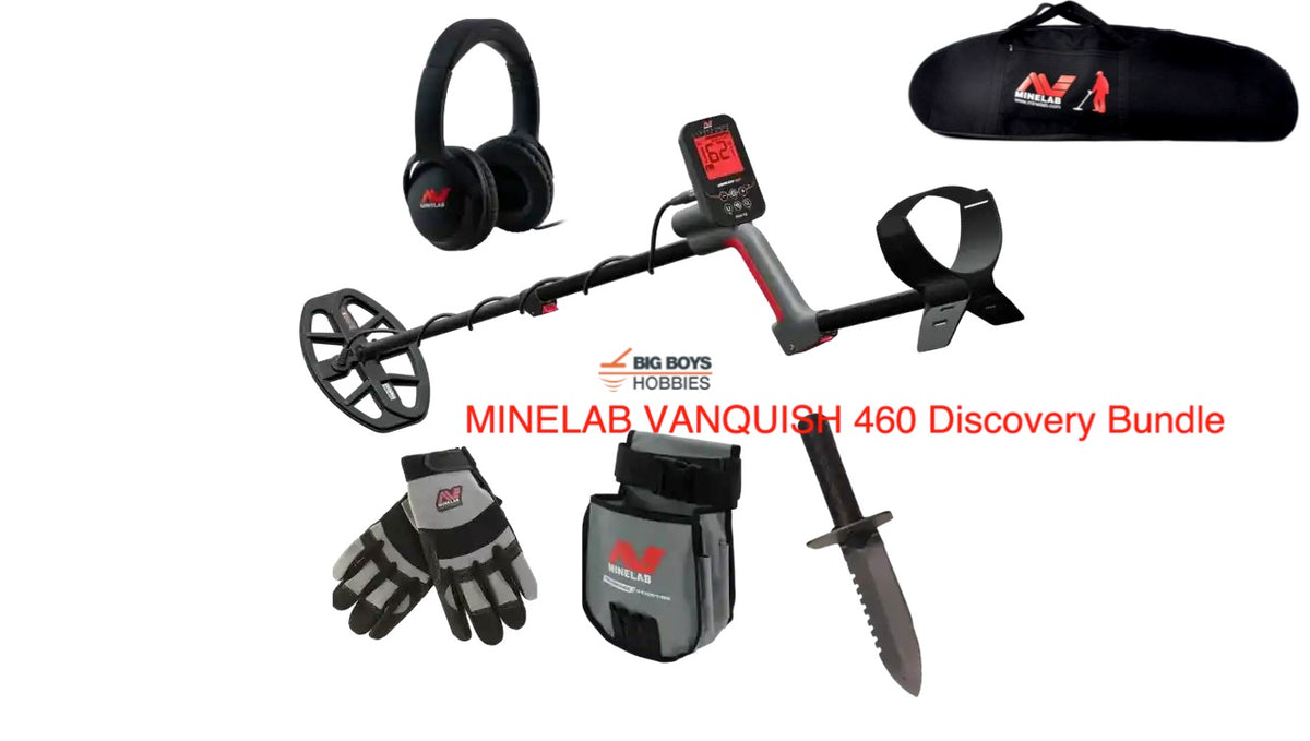 Minelab Vanquish 460 Metal Detector & Bundles