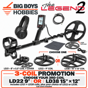 Nokta Legend 2 Metal Detector – 3 coils promotion