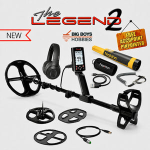 Nokta Legend 2 Metal Detector with Free AccuPOINT Pinpointer | No Tax