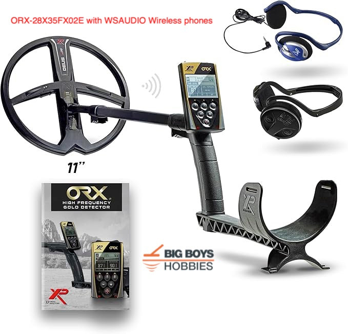 XP ORX Metal Detector – X35 & HF Coil Bundles for Gold & Relic Hunting