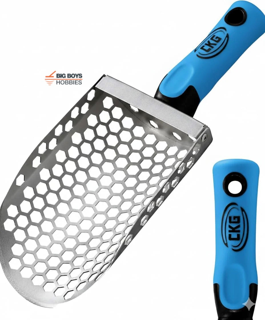 CKG Hand Sand Scoop for Metal Detecting  blue