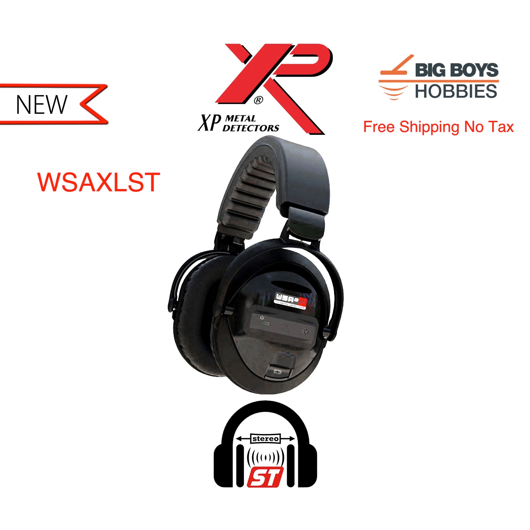 STEREO XP Wireless Headphones for DEUS II - WS6ST-WSAST-WSAXLST