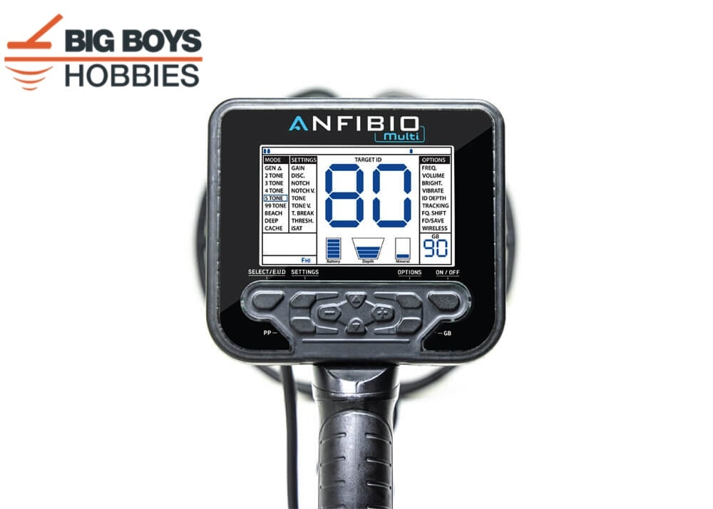 金属探知機Nokta Makro Anfibio Nokta Makro Anfibio Multi Waterproof Metal Detector Multi