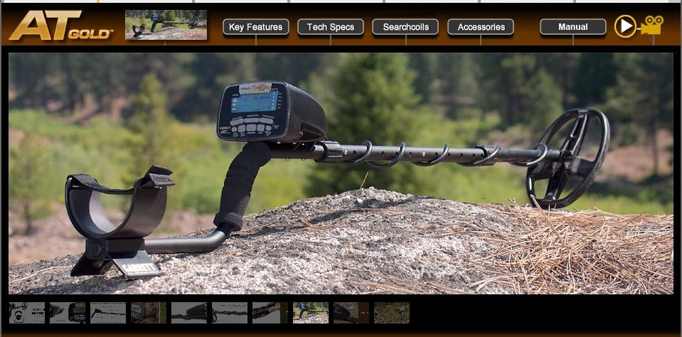 Garrett AT Gold Metal Detector