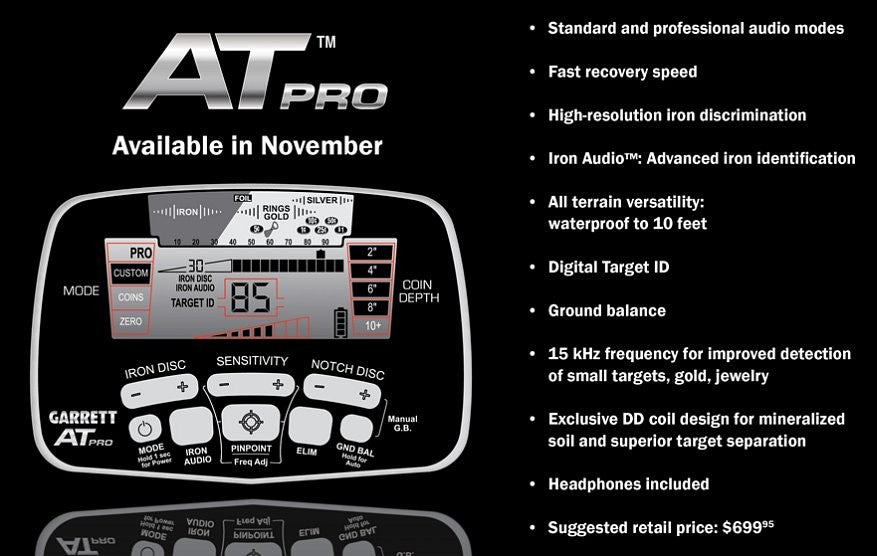 Garrett AT Pro Metal Detector