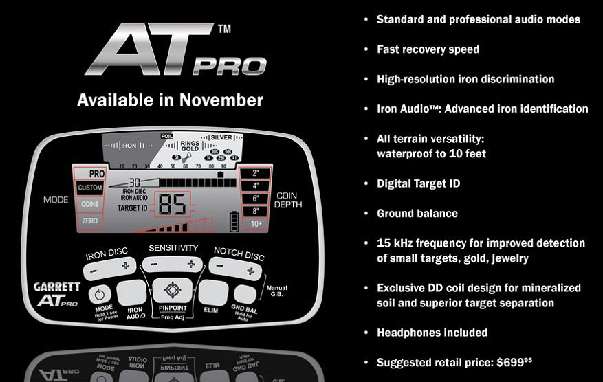 Garrett AT Pro 55-Year Anniversary Special Metal Detector