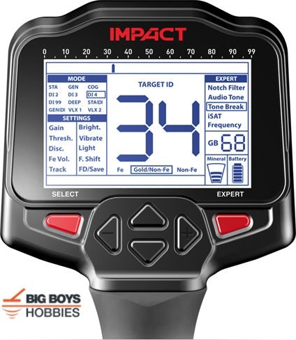 Nokta Impact Metal Detector Standard Package