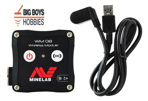 Minelab WM 08 Wireless Audio Module Equinox