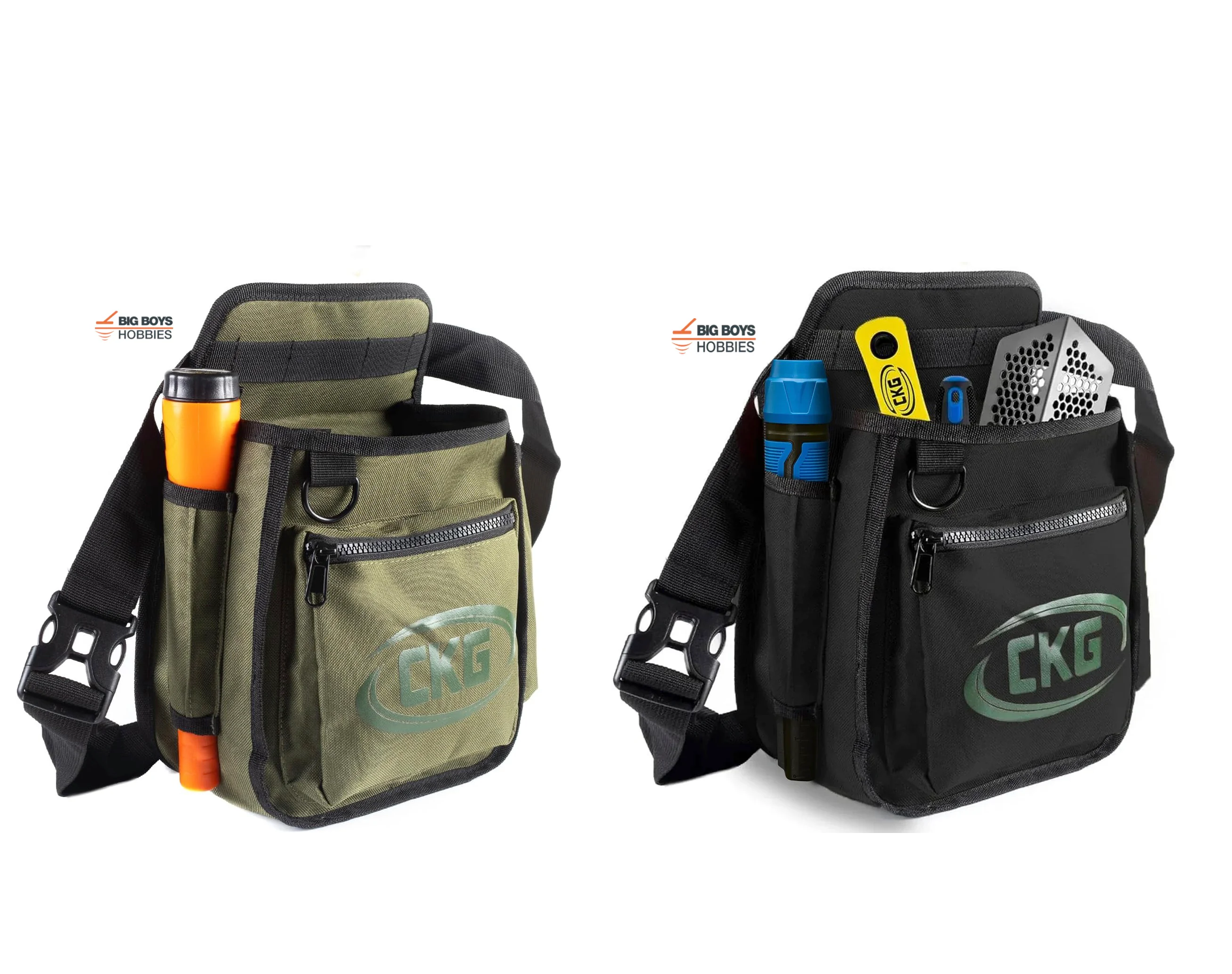 CKG Metal Detecting Bag Waist Digger Pouch for Pinpointer