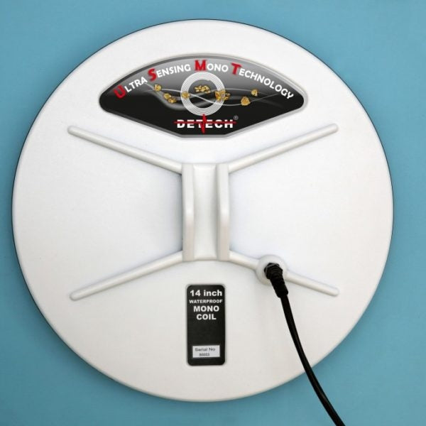 Detech 14" Monoloop Ultra Sensing Design Coil for Minelab GPX