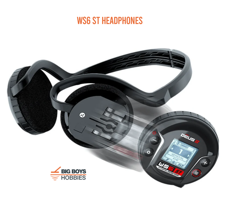 Legacy XP WS6 mono wireless headphones with screen and control module