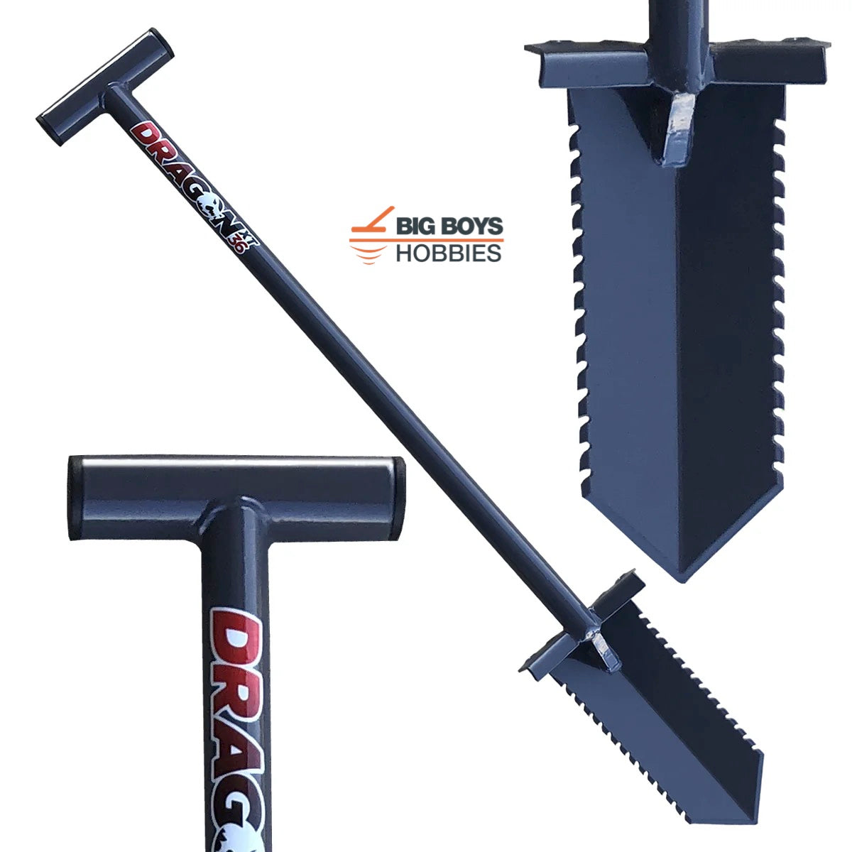 DragonXT Long T-Handle 36" Professional Shovel