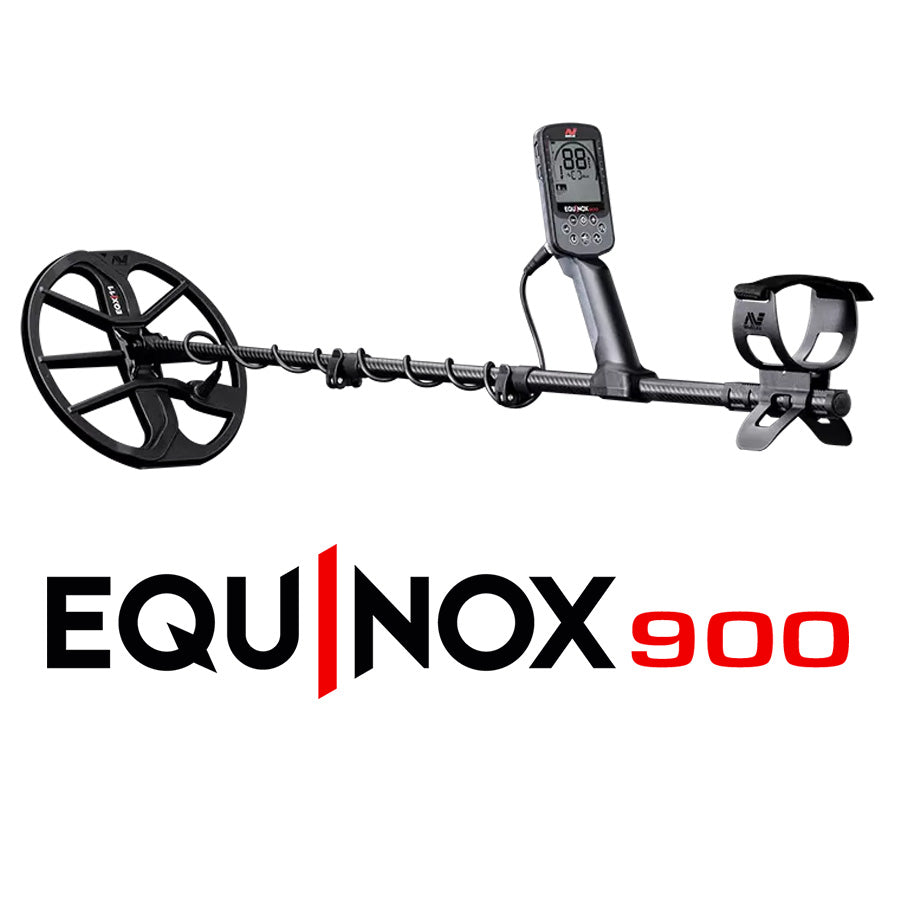 Minelab Equinox 900 with 11″ and 6″ Coils- Free Shipping No Tax!
