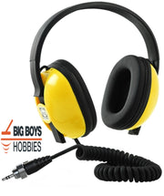 Minelab EQUINOX Manticore X-TERRA Pro waterproof headphones with EQUINOX 3.5mm connector