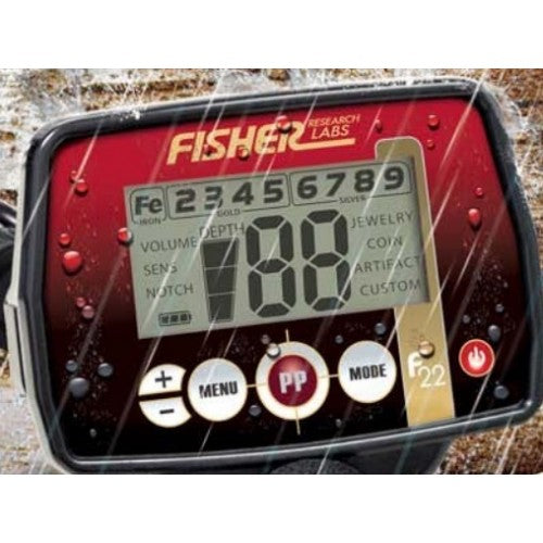 Fisher F22 Metal Detector - Free Shipping!
