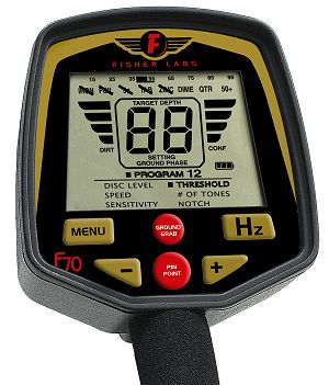 Fisher F70 11DD coil Metal Detector