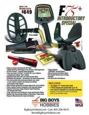 Fisher F75 Plus Metal Detector