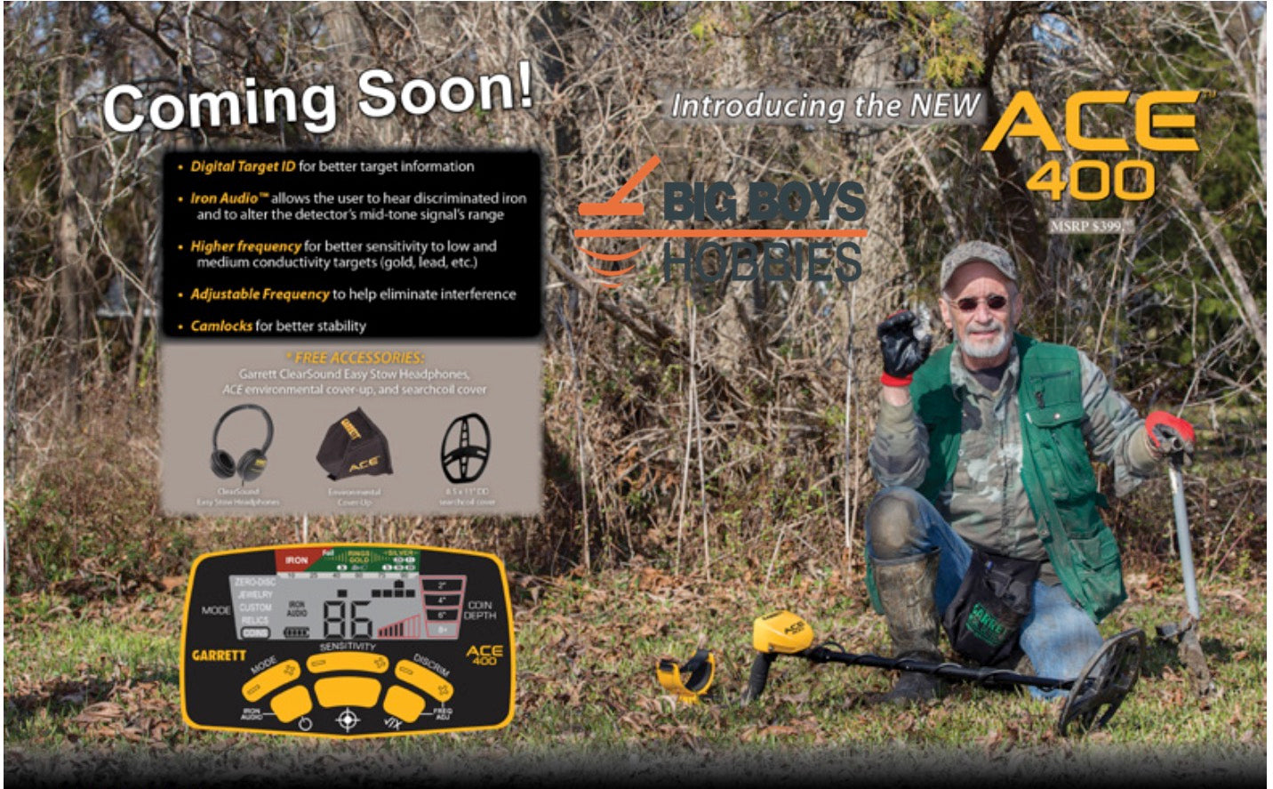 Garrett ACE 400 55-Year Anniversary Special Metal Detector