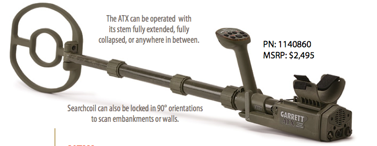 Garrett ATX Metal Detector
