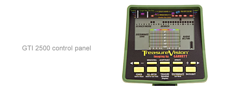 Garrett GTI 2500 9.5" or TREASURE HOUND PACKAGE