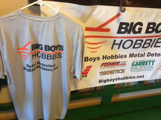 Big Boys Hobbies Metal Detecting Shirt