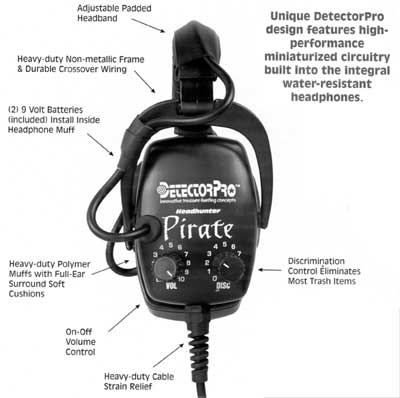 Detector Pro Headhunter PIRATE