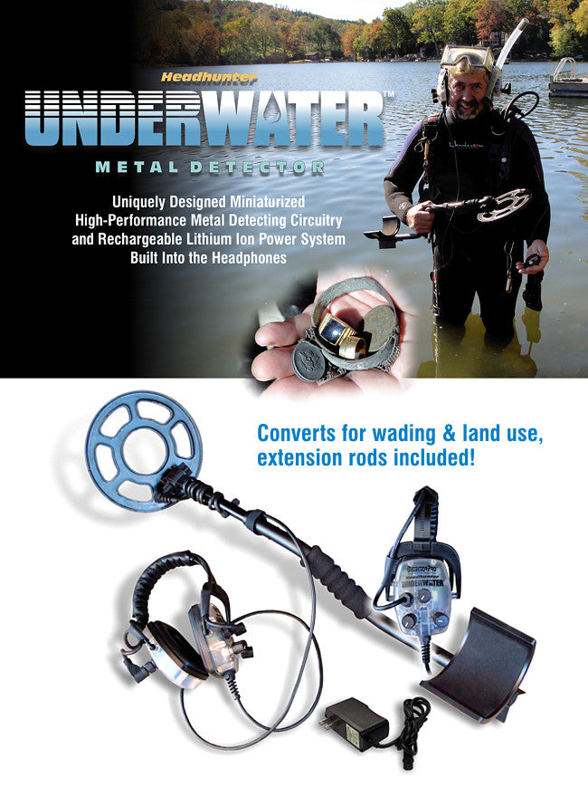 Detector Pro Headhunter Underwater - 8 or 12" coil version!