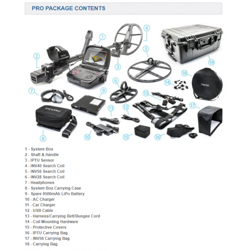 Nokta Invenio and Pro Package Metal Detector
