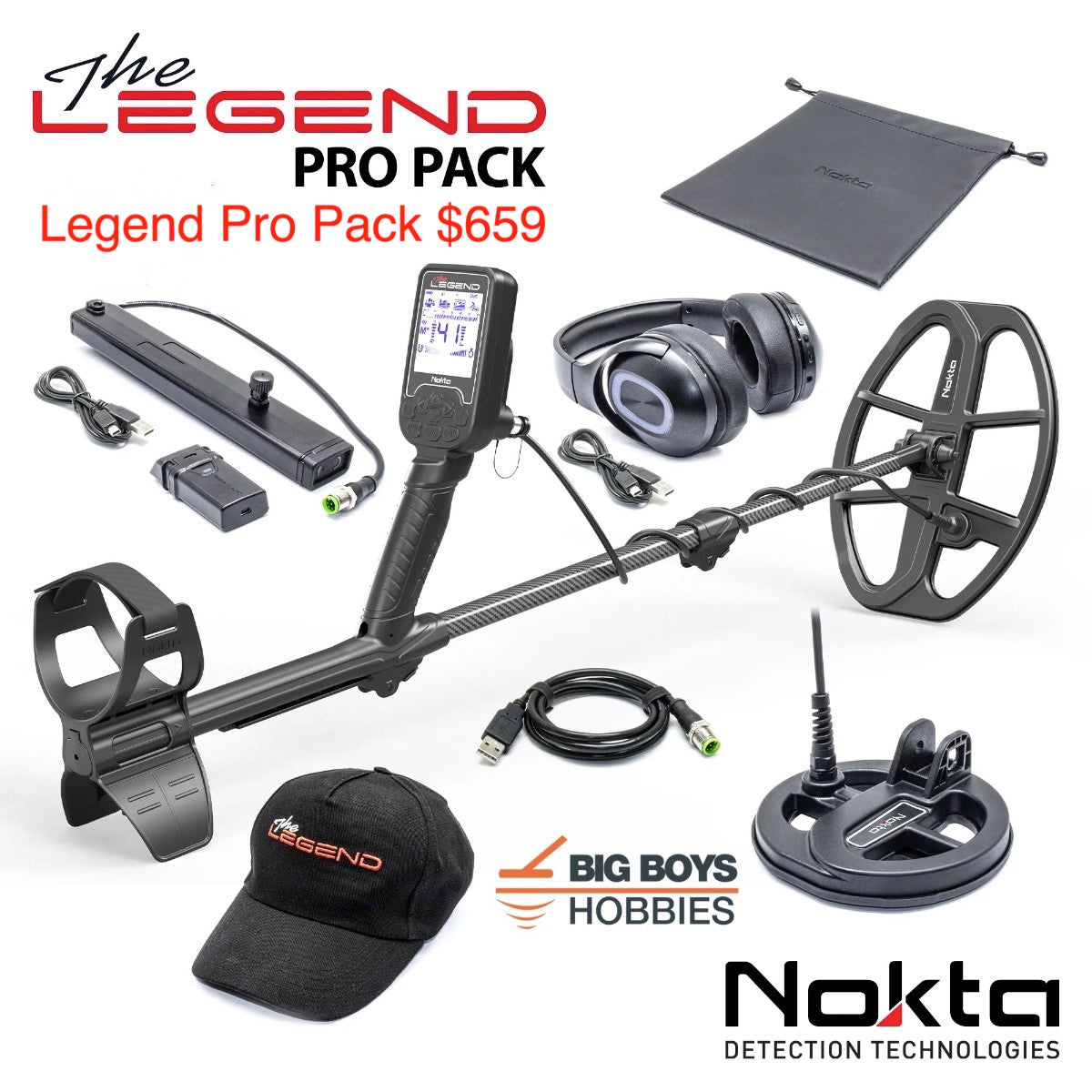 Legend Nokta Metal Detector - Free Shipping No Tax!