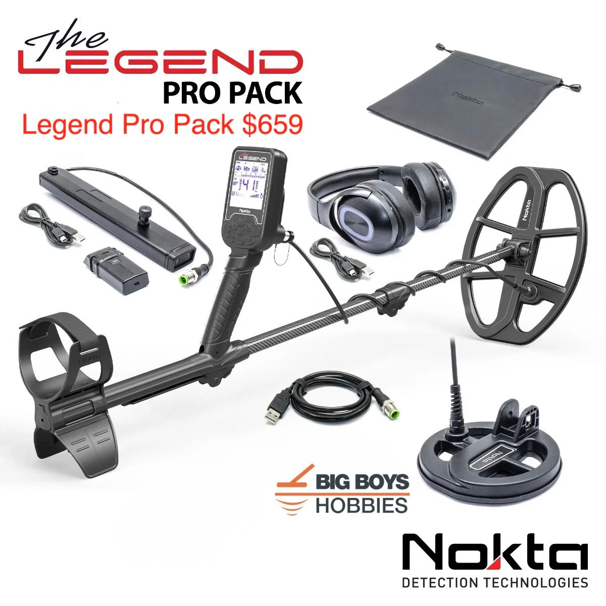 Legend Nokta Pro Pack Metal Detector 