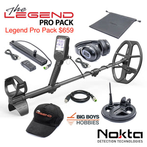 Legend Nokta Pro Pack Metal Detector - Free Shipping No Tax!